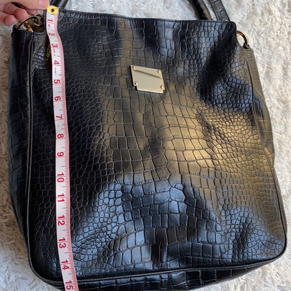 - Jill Stuart Leather Croc Tote bag - Picture 12 of 16